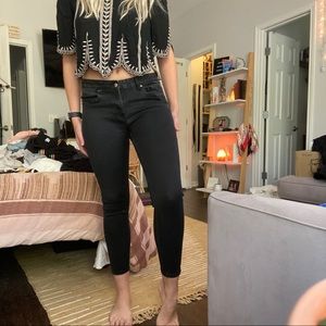 Zara Black Skinny Jeans